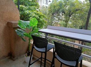 Balcony in 1 RK Apartment at Goel Ganga Orchard, Mundhwa – for Sale