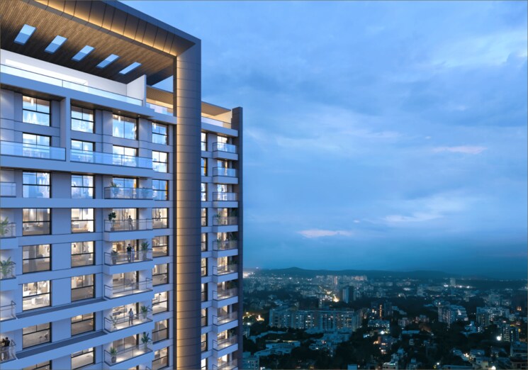 Exterior View, mantra-mayfair-residences 3 Bedroom 1400 Sq.Ft. Apartment In Mundhwa Pune 9360382