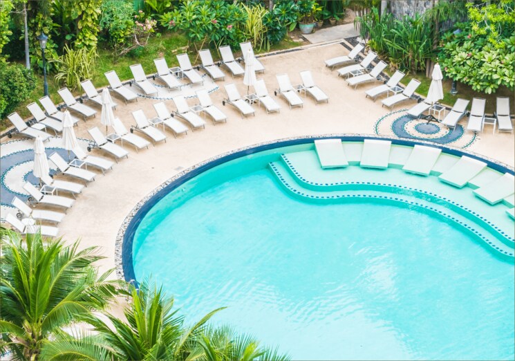 Swimming Pool, mantra-mayfair-residences 3 Bedroom 1400 Sq.Ft. Apartment In Mundhwa Pune 9360382