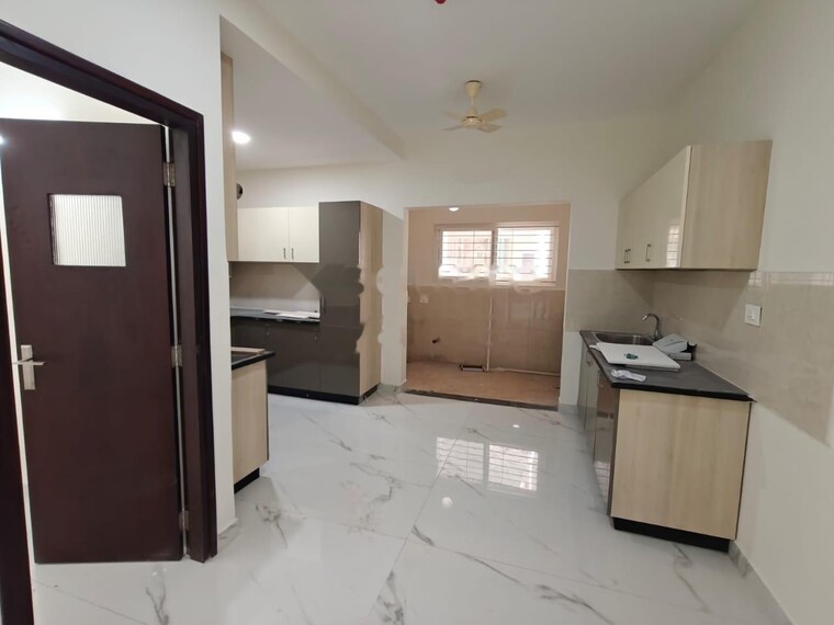 Kitchen, bollineni-bion 3 Bedroom 2300 Sq.Ft. Apartment In Kothaguda Hyderabad 9360431