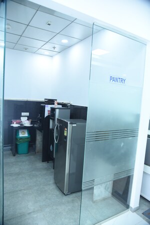 Kitchen in  Office Space at Ashar 16, Wagle Industrial Estate – for Rent