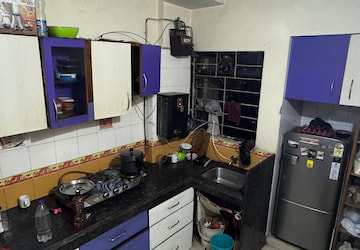 Kitchen in 3 BHK Apartment at Green Acres Apartment, Waghbil – for Rent