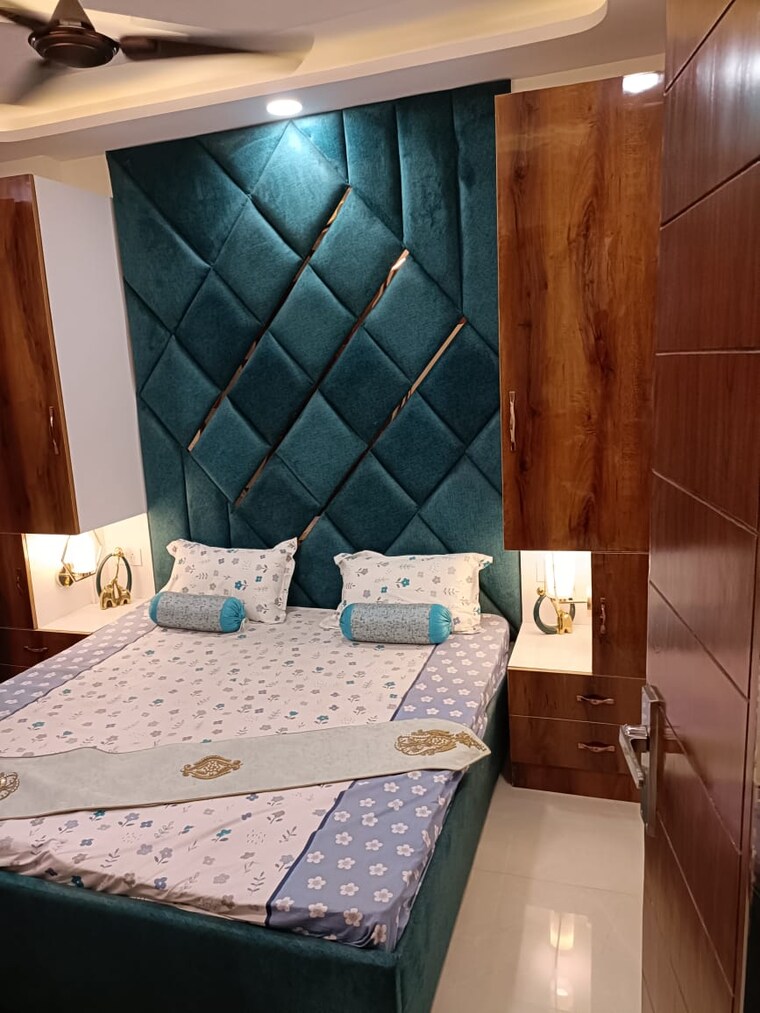 Bedroom, dwarka mor 3 Bedroom 900 Sq.Ft. Builder Floor In Dwarka Mor Delhi 9360594