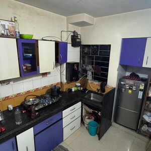 Kitchen in 1 BHK Apartment at Rutu Estate, Brahmand – for Rent