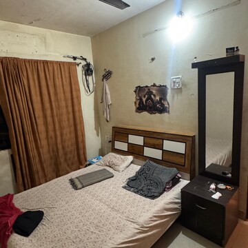 Bedroom in 1 BHK Apartment at Rutu Estate, Brahmand – for Rent