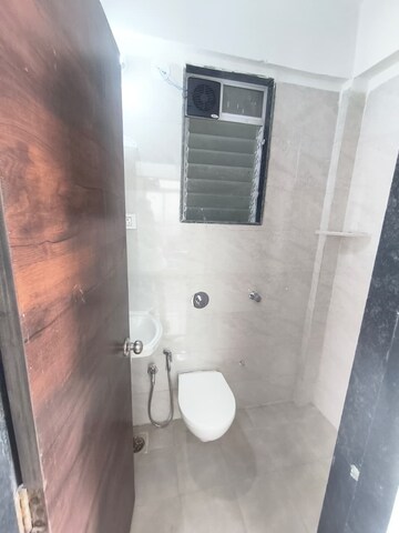 Bathroom in 1 BHK Apartment at DGS Sheetal Tapovan, Malad East – for Rent