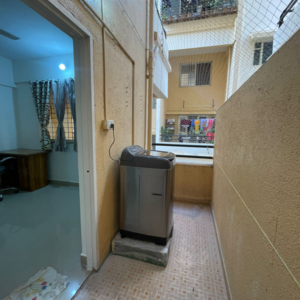 Building Lobby in 2 BHK Apartment at Renuka Vrindavan, Sector 29 – for Rent