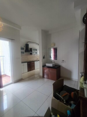 Living Room in 2.5 BHK Apartment at Prestige High Fields, Gachibowli – for Rent