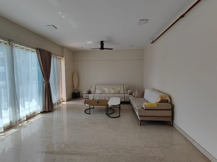 Living Room, cosmos-springs-angel 3 Bedroom 1250 Sq.Ft. Apartment In Ghodbunder Road Thane 9360778