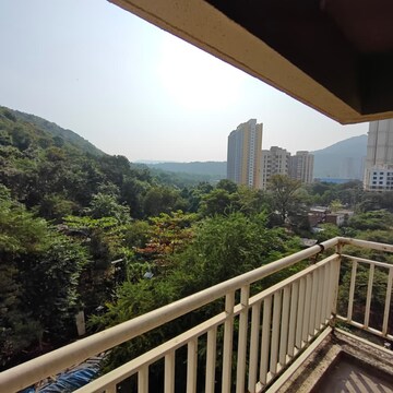 Balcony in 2 BHK Apartment at Kavya Hill View CHS, Anand Nagar – for Rent
