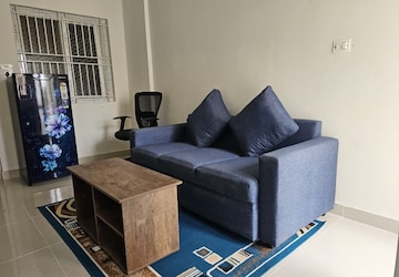 Living Room in 1 BHK Apartment at Hsr Layout – for Rent
