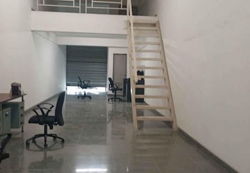 Staircase in  Warehouse at Naushibai Compound, Manpada – for Rent