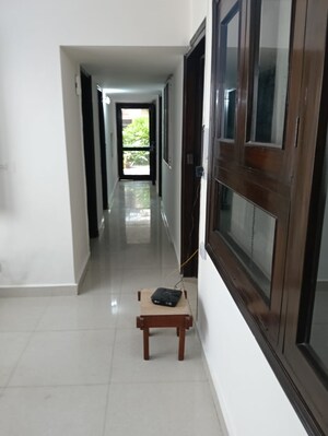 Living Room in 3 BHK Builder Floor at Green Park Extension – for Rent