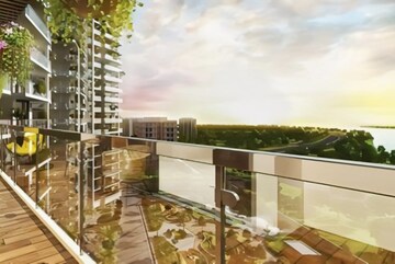 Balcony in 4 BHK Apartment at Sector 24 – for Sale