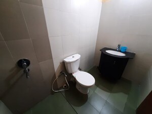Bathroom in 3 BHK Apartment at Ideal Enclave Rajarhat New Town, Rajarhat New Town – for Rent