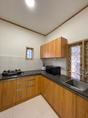 Kitchen in 2 BHK Builder Floor at Sindhi Colony – for Rent