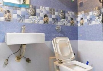 Bathroom in 2 BHK Apartment at Ganga Vihar CHS, Malad East – for Rent