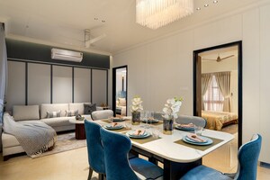 Living Room in 4 BHK Apartment at Sector 66-A – for Sale