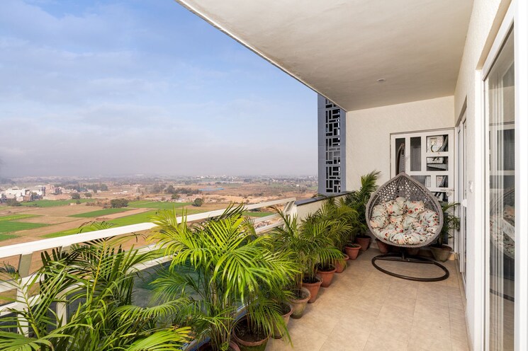 Balcony, sector 66 a 4 Bedroom 2080 Sq.Ft. Apartment In Sector 66 A Mohali 9361053