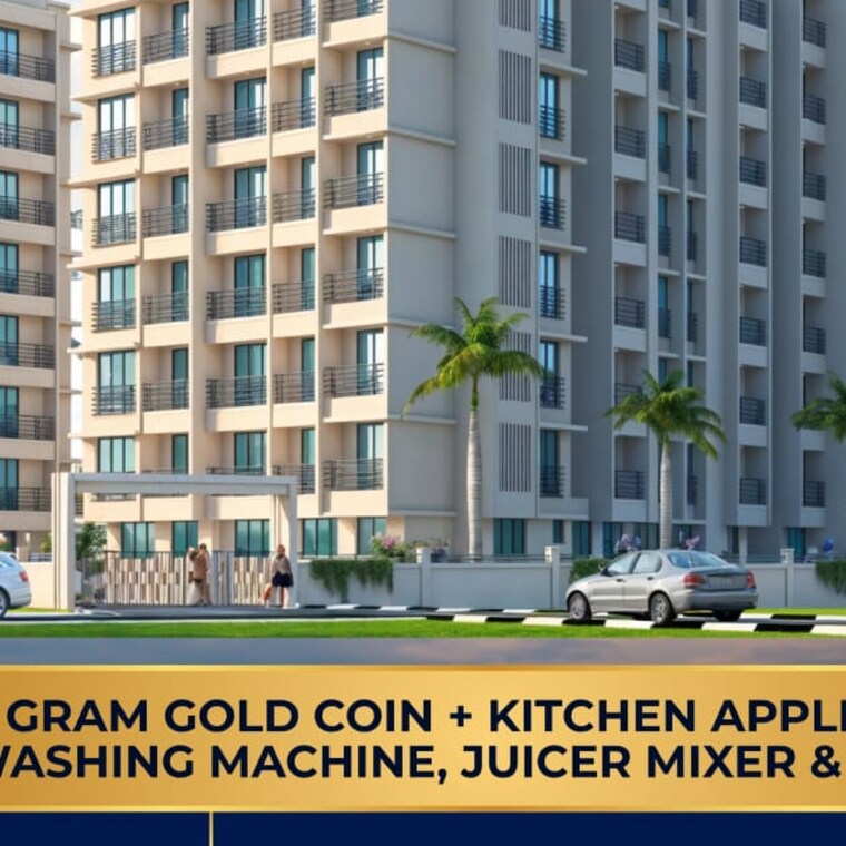 Exterior View, satghare-viraj-residency 1 Bedroom 400 Sq.Ft. Apartment In Ganesh Nagar  Palghar 9361121