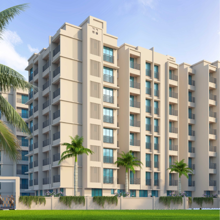 Exterior View, satghare-viraj-residency 1 Bedroom 400 Sq.Ft. Apartment In Ganesh Nagar  Palghar 9361121