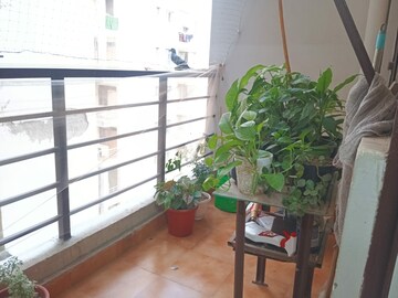 Balcony in 1 BHK Apartment at Ninex RMG Residency, Sector 37c – for Rent
