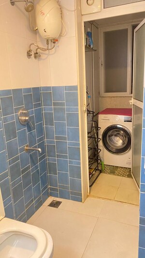 Bathroom in 2 BHK Apartment at Lodha Amara, Kolshet Road – for Rent