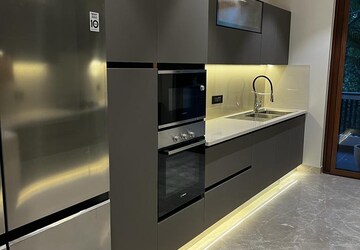 Kitchen in 3 BHK Apartment at Emaar The Palm Drive-Palm Studios, Sector 66 – for Rent