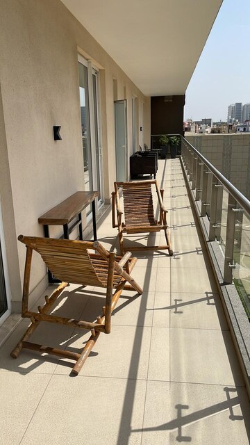 Staircase in 4 BHK Apartment at Emaar The Palm Drive-Palm Studios, Sector 66 – for Rent