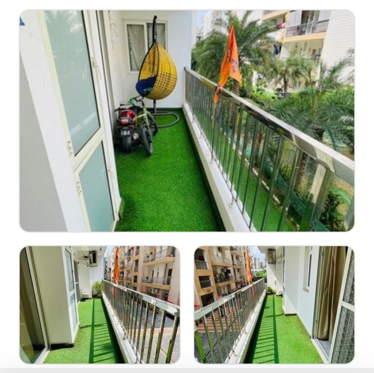 Balcony, uninav-bliss 3 Bedroom 1990 Sq.Ft. Apartment In Raj Nagar Extension Ghaziabad 9361500