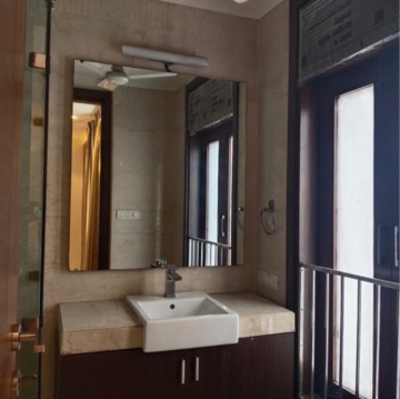 Kitchen in 4 BHK Builder Floor at Vasant Vihar – for Rent