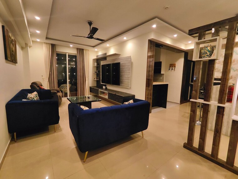 Living Room, dlf-westend-heights-new-town 3 Bedroom 1690 Sq.Ft. Apartment In Akshayanagar Bangalore 9361593