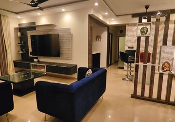 Living Room in 3 BHK Apartment at DLF Westend Heights New Town, Akshayanagar – for Sale