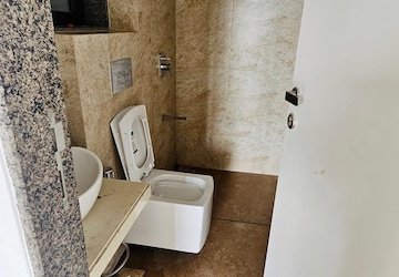 Bathroom in 1.5 BHK Apartment at Runwal Bliss, Kanjurmarg East – for Rent