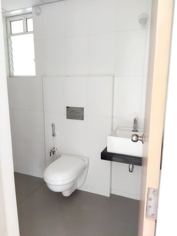 Bathroom in 2 BHK Apartment at Godrej Emerald, Ghodbunder Road – for Rent