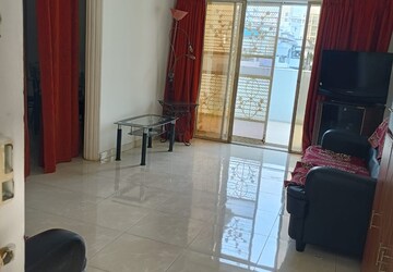 Living Room in 3 BHK Apartment at Ganesham Phase I, Pimple Saudagar – for Rent