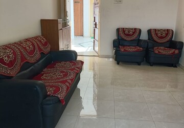 Living Room in 3 BHK Apartment at Ganesham Phase I, Pimple Saudagar – for Rent