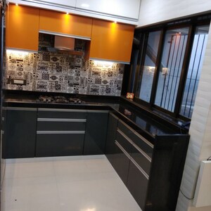 Kitchen in 2 BHK Apartment at Shishira Apartment, Yamnuna Nagar – for Rent