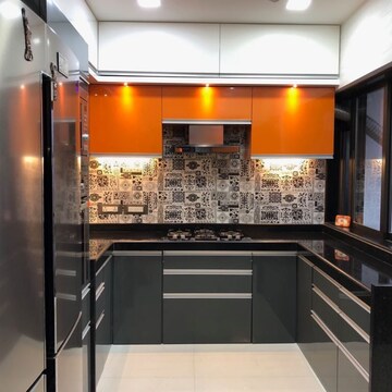 Kitchen in 2 BHK Apartment at Shishira Apartment, Yamnuna Nagar – for Rent