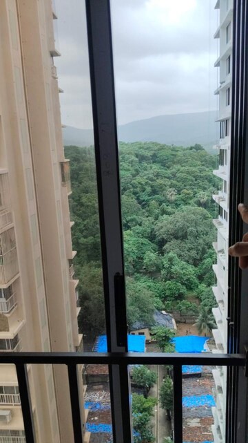 Balcony in 2 BHK Apartment at BG Shirke Monte Verita, Borivali East – for Rent