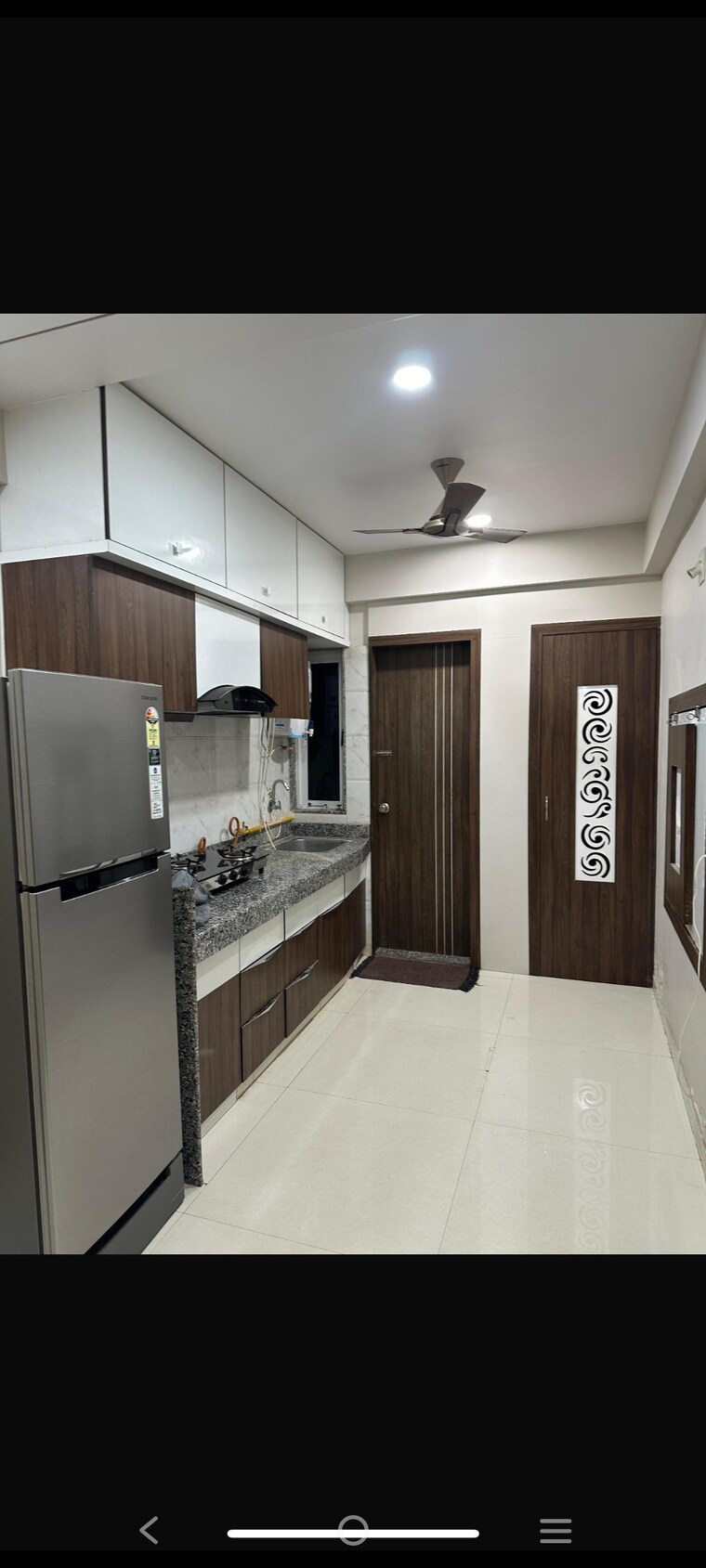 Kitchen, vivaan-ixora 3 Bedroom 978 Sq.Ft. Apartment In Zundal Ahmedabad 9361929