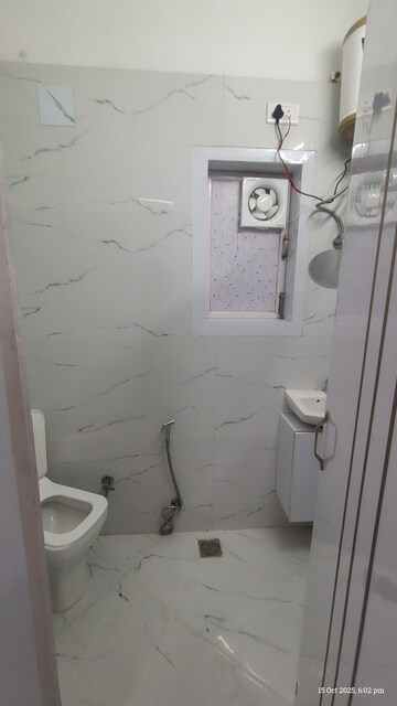 Bathroom in 1 RK Apartment at Raheja Atlantis, Sector 31 – for Rent