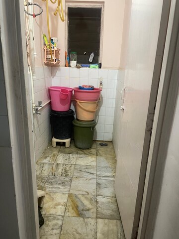 Bathroom in 1 BHK Apartment at Pratik Nagar CHS, Yerawada – for Rent