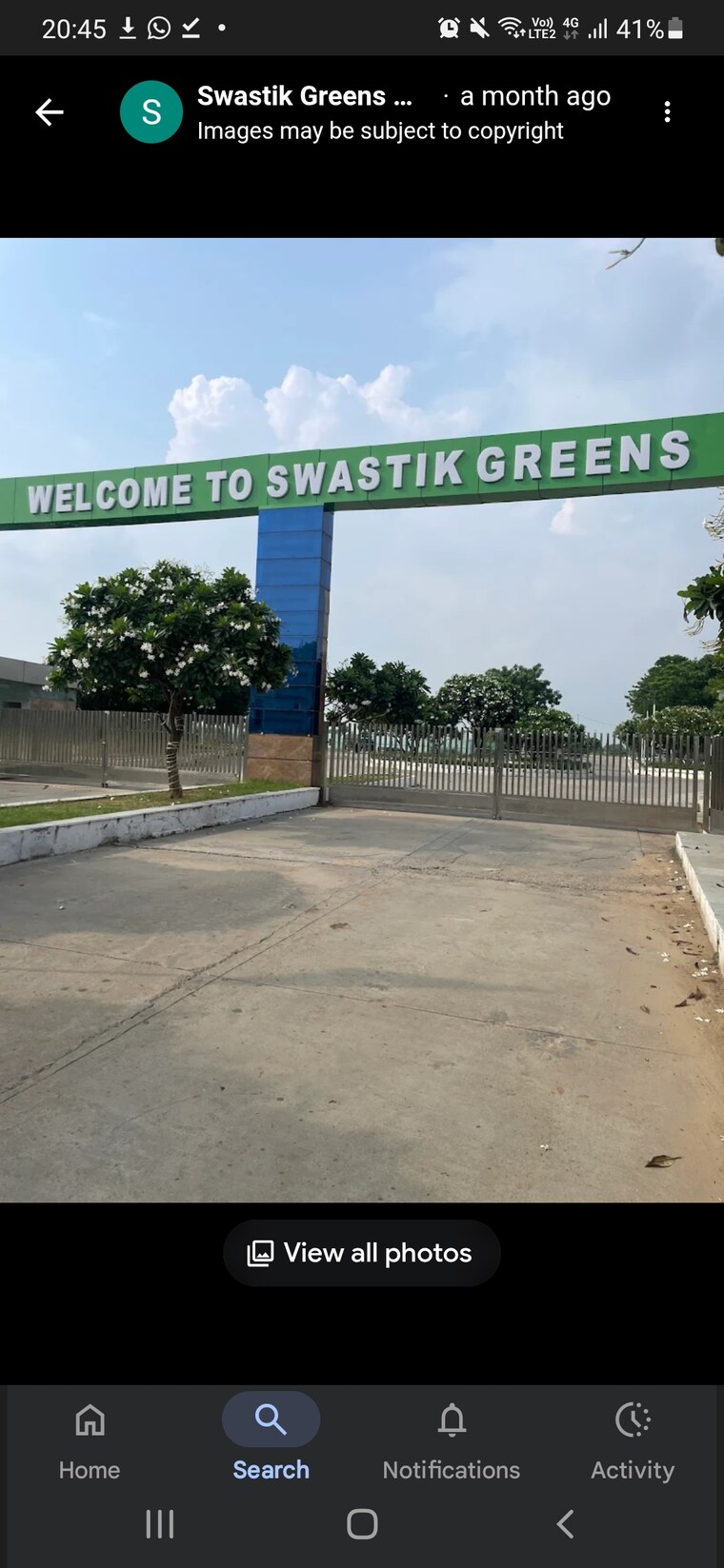 Exterior View, prominent-swastik-greens  133 Sq.Yd. Plot In Manesar Sector 9 Gurgaon 9361983