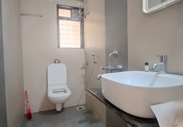 Bathroom in 2 BHK Apartment at Navkar Happy Homes, Ic Colony – for Rent