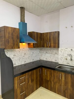 Kitchen in 3 BHK Builder Floor at Mansarovar Extension – for Rent