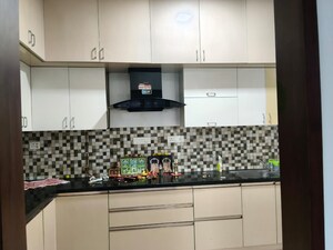Kitchen in 2 BHK Apartment at Prestige Lakeside Habitat, Varthur – for Rent