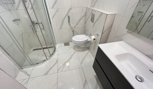 Bathroom in 2 BHK Apartment at Sugee Atharva, Prabhadevi – for Rent