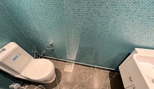 Bathroom in 2 BHK Apartment at Sugee Atharva, Prabhadevi – for Rent