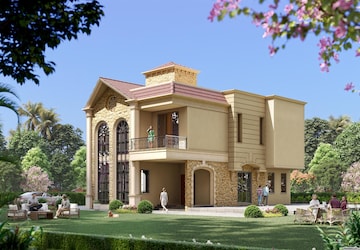 4 BHK Villa – Exterior View View at Arihant World Villas, Chouk - for Sale